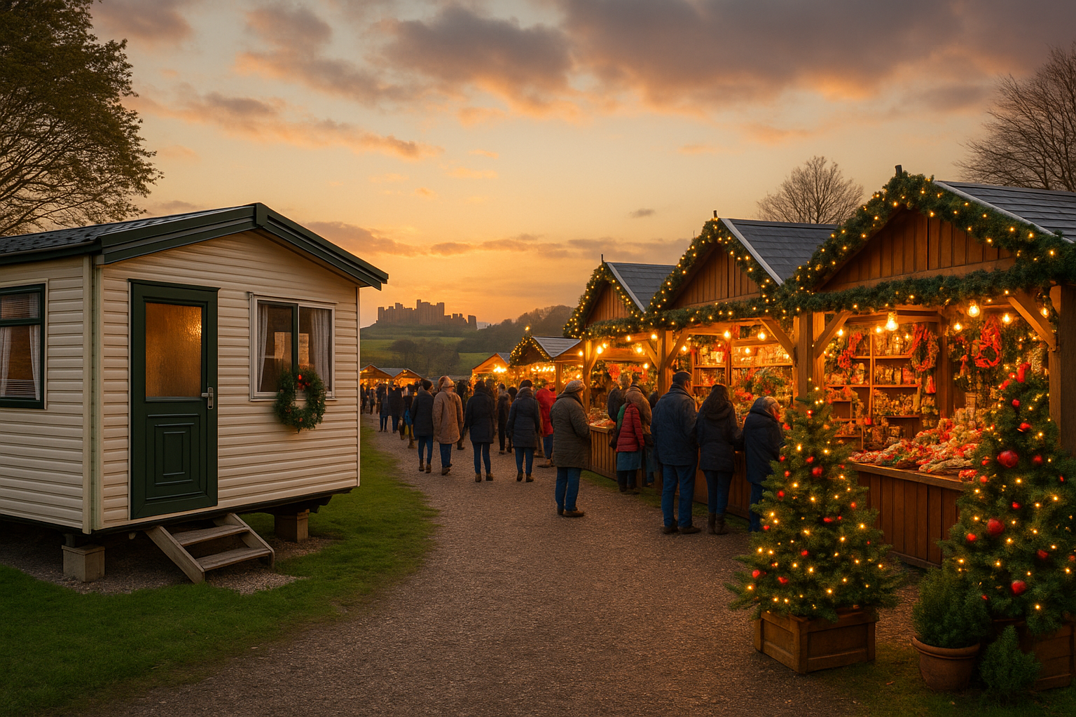 Christmas Markets in Northumberland 2025: Festive Days Out Near Your Holiday Home