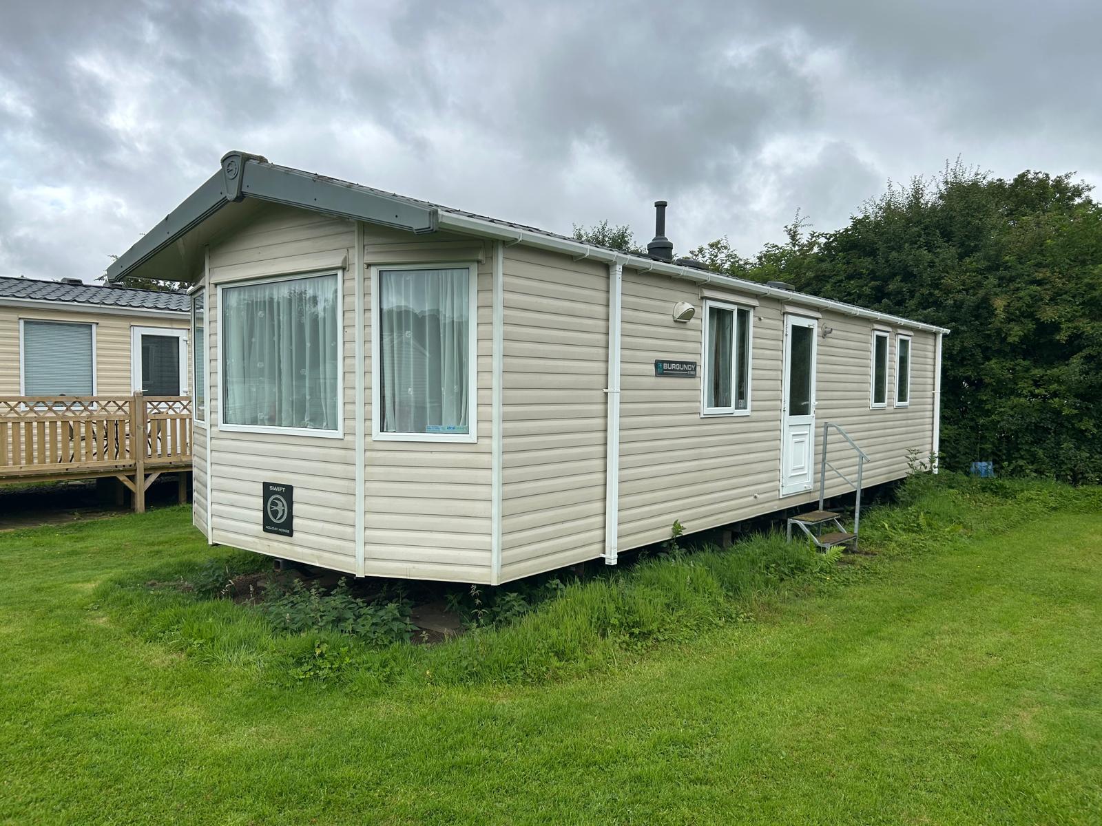 Swift Burgundy: Static Caravans for Sale on Caravan Parks, Hexham, Northumberland Large Image 1