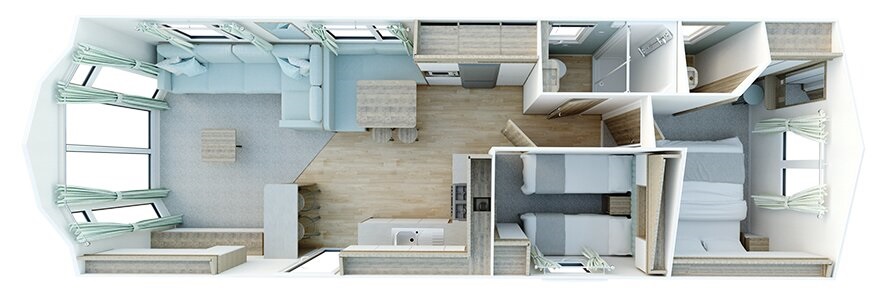 Willerby Brookwood: New Static Caravans for Sale, Langley Moor, Durham Large Image 5