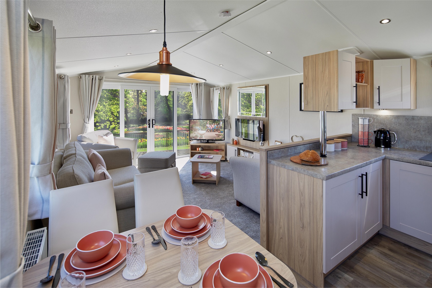 Willerby Manor: New Static Caravans for Sale, Bamburgh, Northumberland Large Image 1