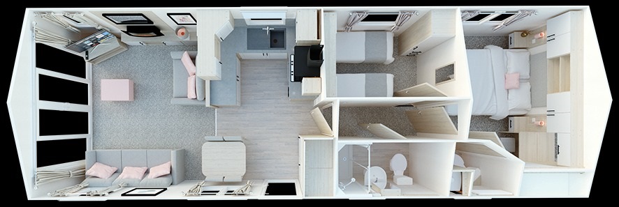 Willerby Manor: New Static Caravans for Sale, Bamburgh, Northumberland Large Image 5