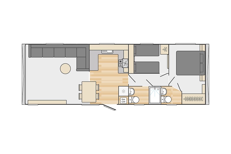 Swift Ardennes Coastal: New Static Caravans for Sale, Wolsingham, Durham and Weardale Large Image 5