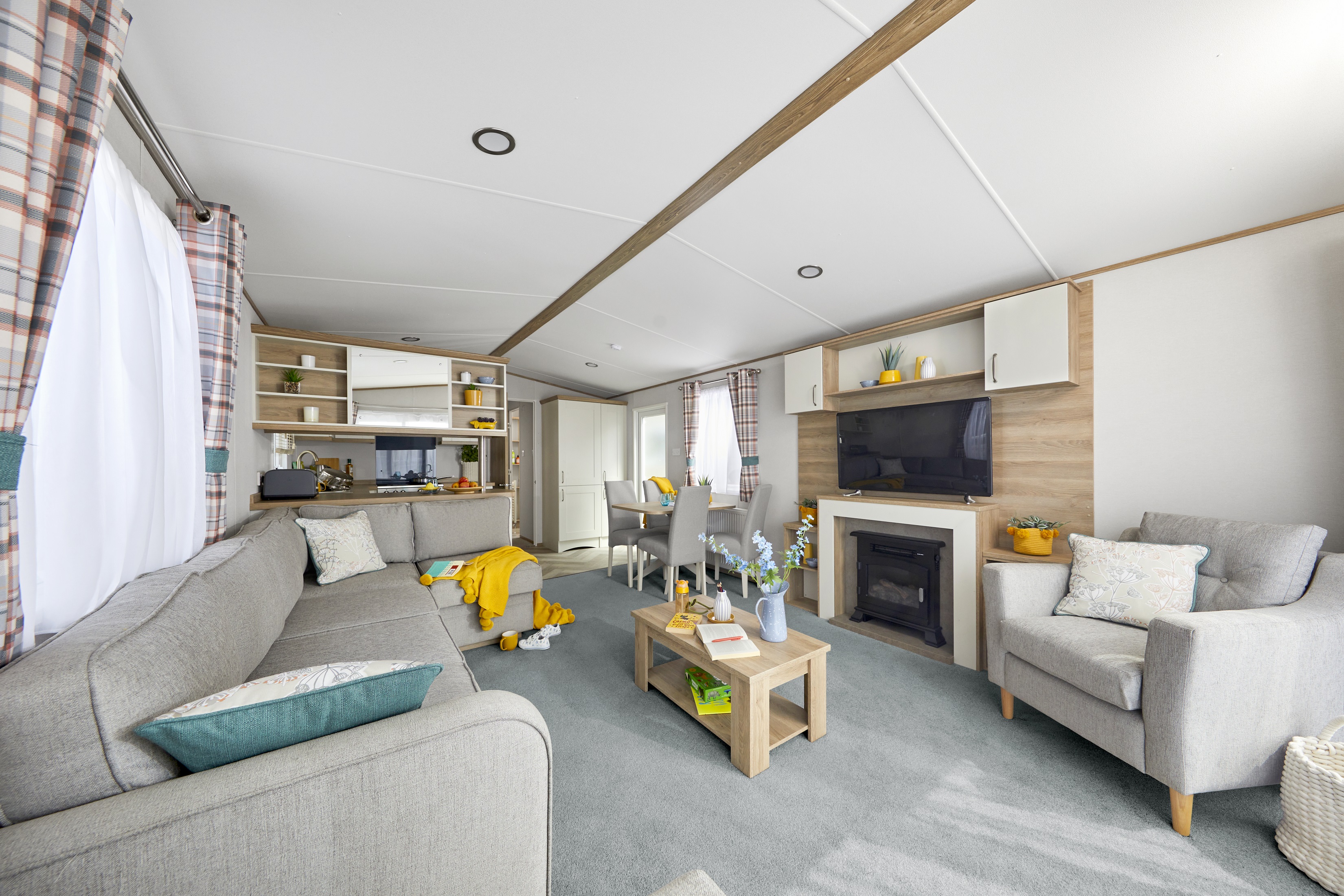 ABI Wimbledon: New Static Caravans for Sale, Belford, Northumberland Large Image 2