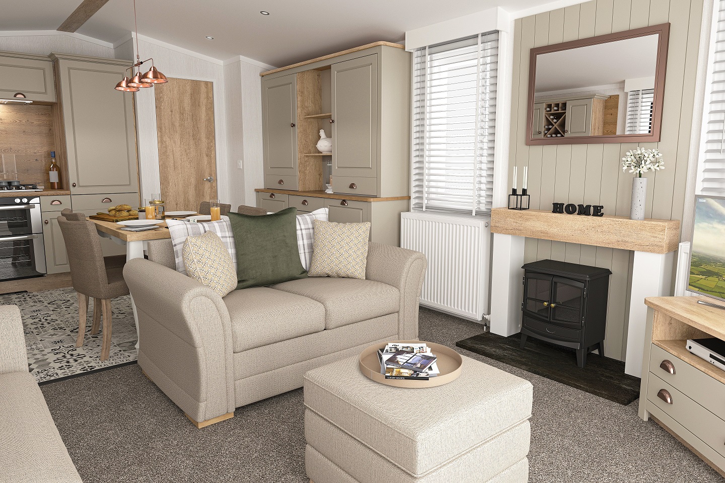 Swift Vendee Lodge: New Static Caravans for Sale, York, North Yorkshire Large Image 2