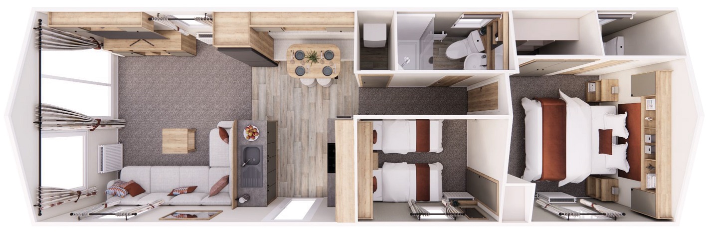 Willerby Rio: New Static Caravans for Sale, Ripon, North Yorkshire Large Image 5