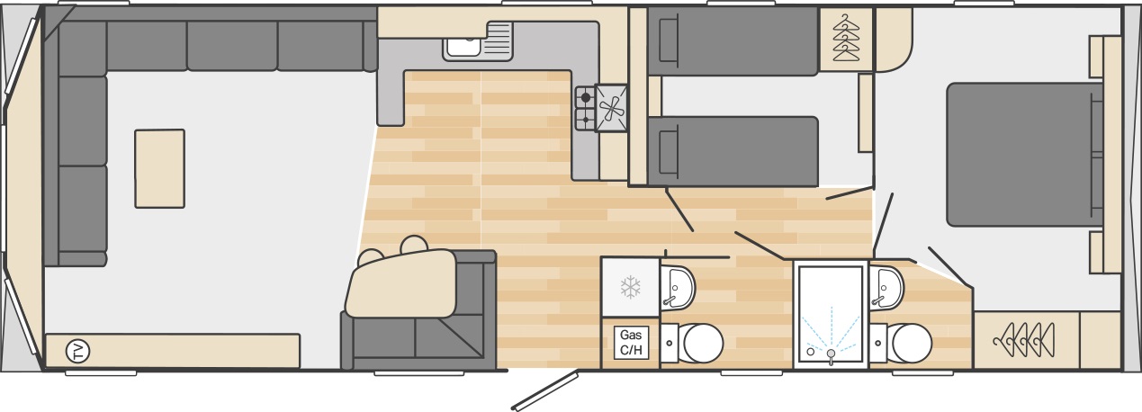 Swift Atlantique : New Static Caravans for Sale, Coming Soon Large Image 5