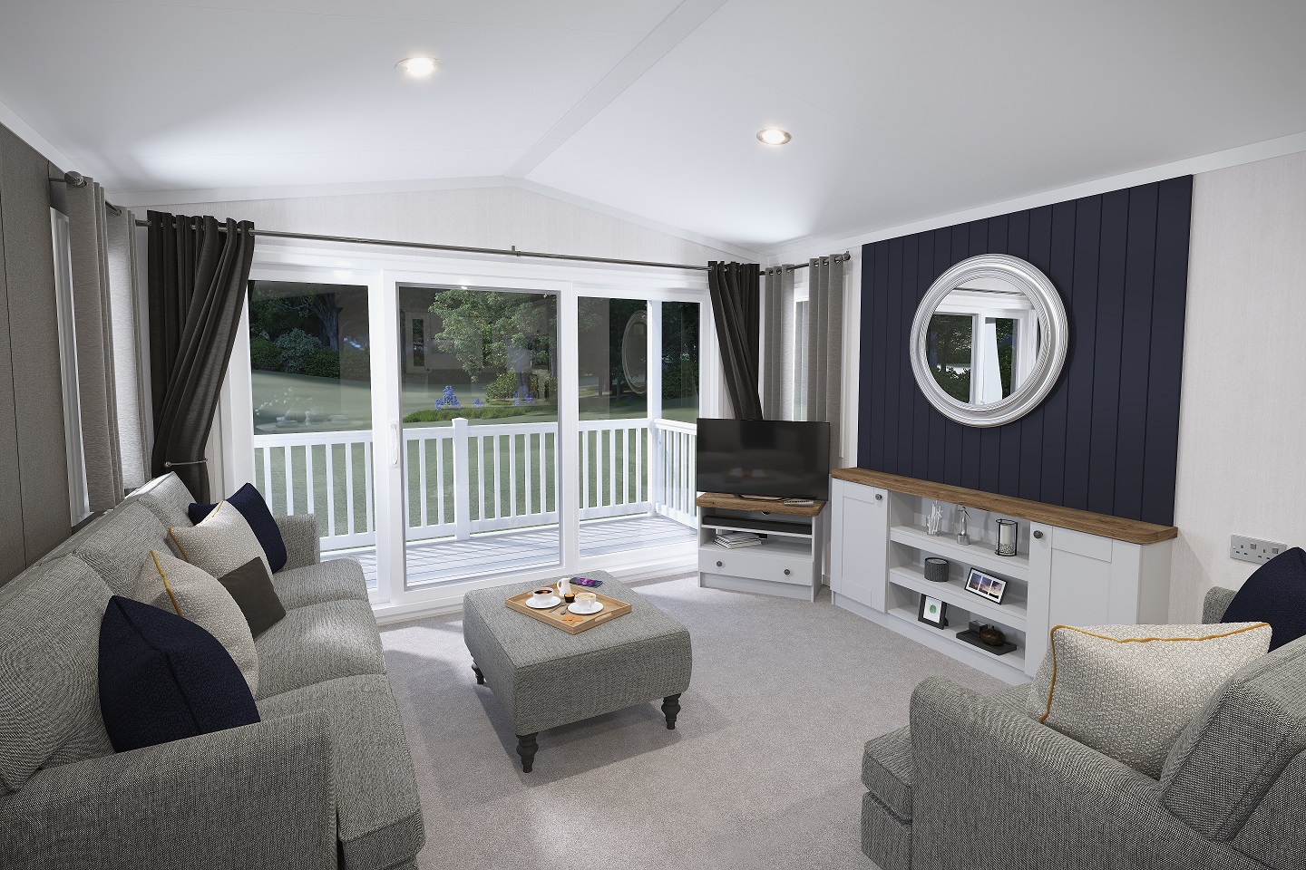 Swift Margaux: New Static Caravans for Sale, Adderstone, Belford Large Image 1