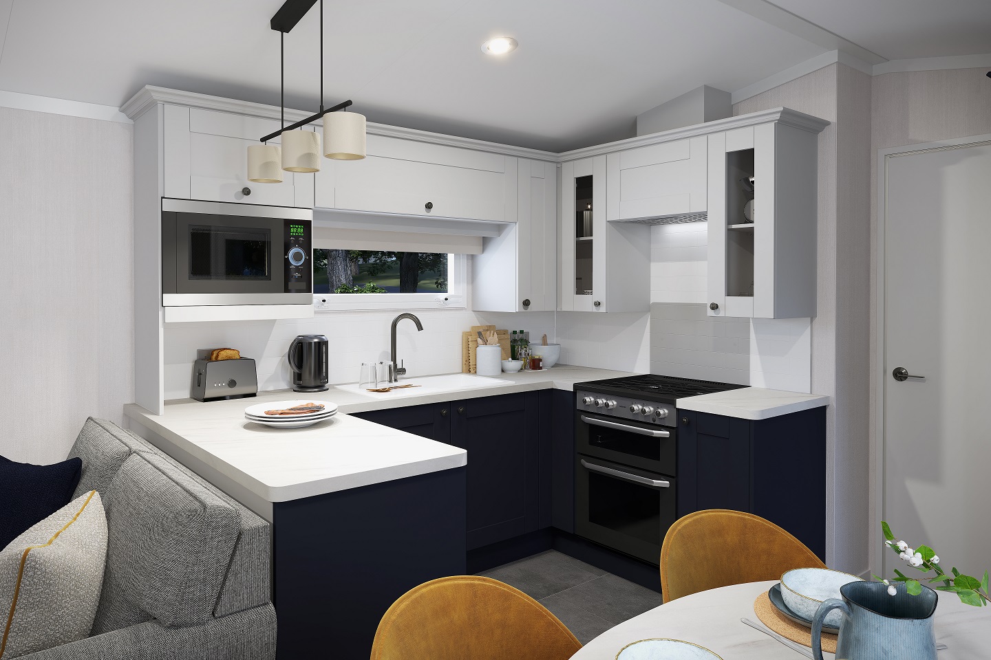 Swift Margaux: New Static Caravans for Sale, Adderstone, Belford Large Image 3