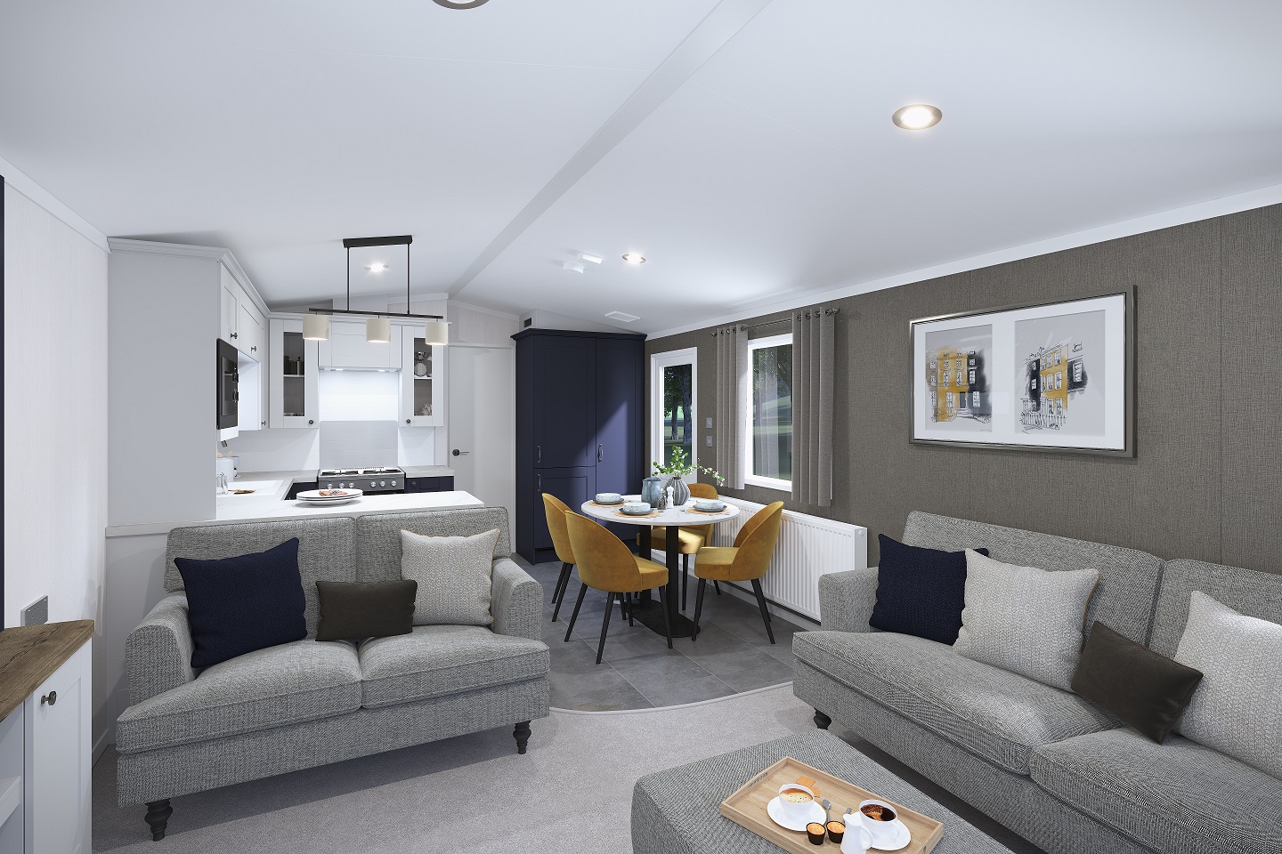 Swift Margaux: New Static Caravans for Sale, Langley Moor, Durham Large Image 2
