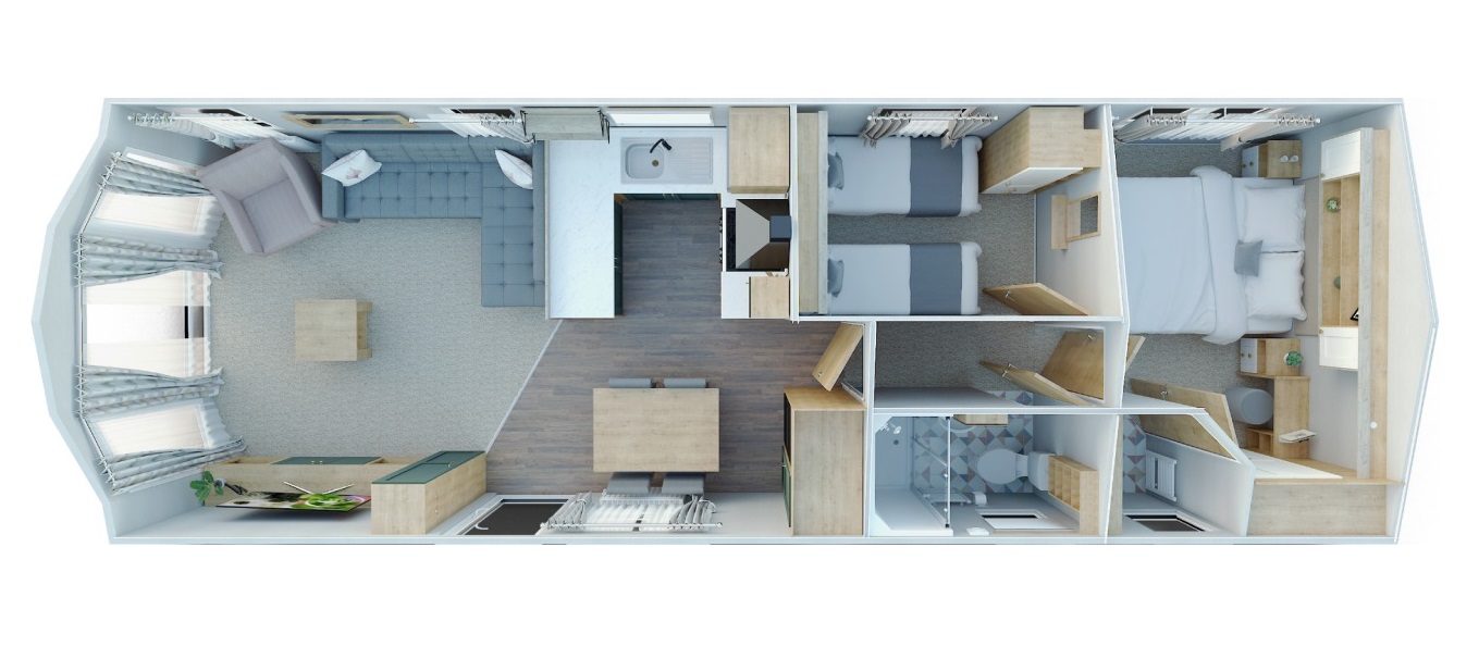 Willerby Sierra MK8: New Static Caravans for Sale, Wolsingham, Durham and Weardale Large Image 5
