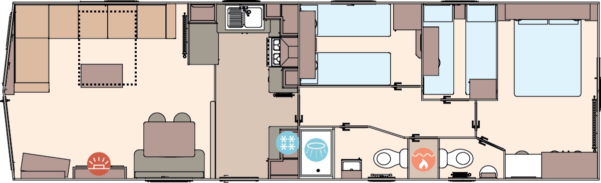 2025 ABI Keswick Caravan for Sale in Bamburgh Northumberland Large Image 4