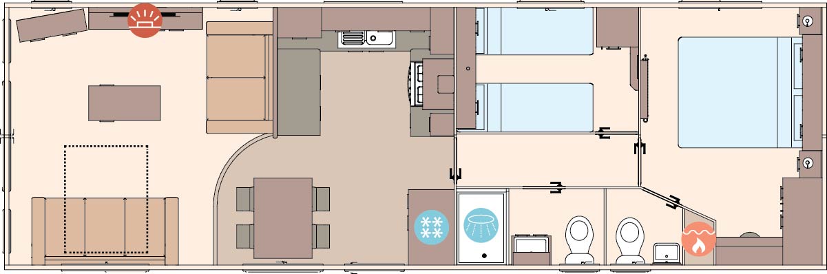 2025 ABI St David at Waren Caravan Park Bamburgh Large Image 5