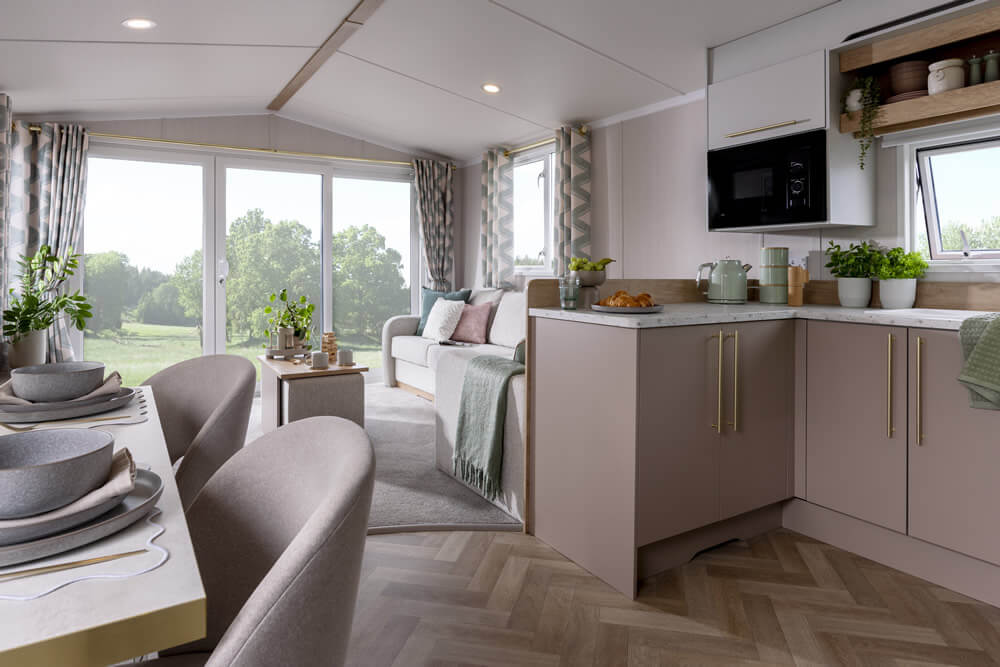2026 Swift Burgundy 36x12 2 Bed | New Holiday Home | Adderstone Large Image 1