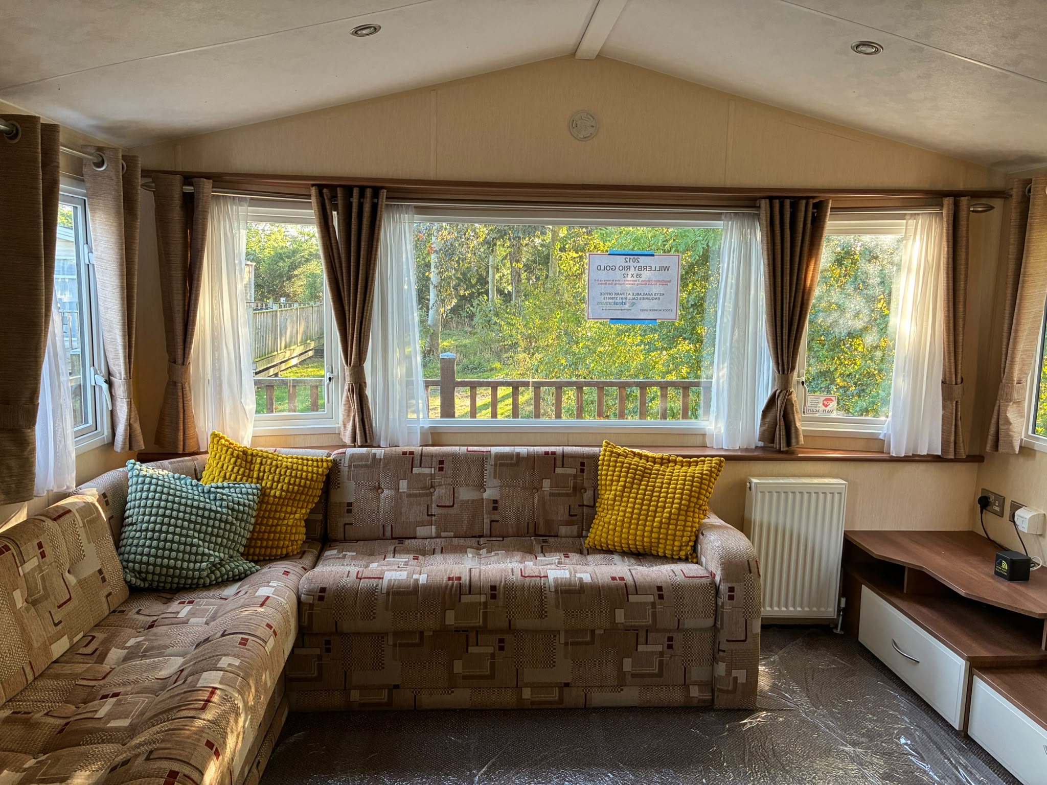 Willerby Rio Gold: Static Caravans for Sale on Holiday Parks, Alwinton, Northumberland Image 2