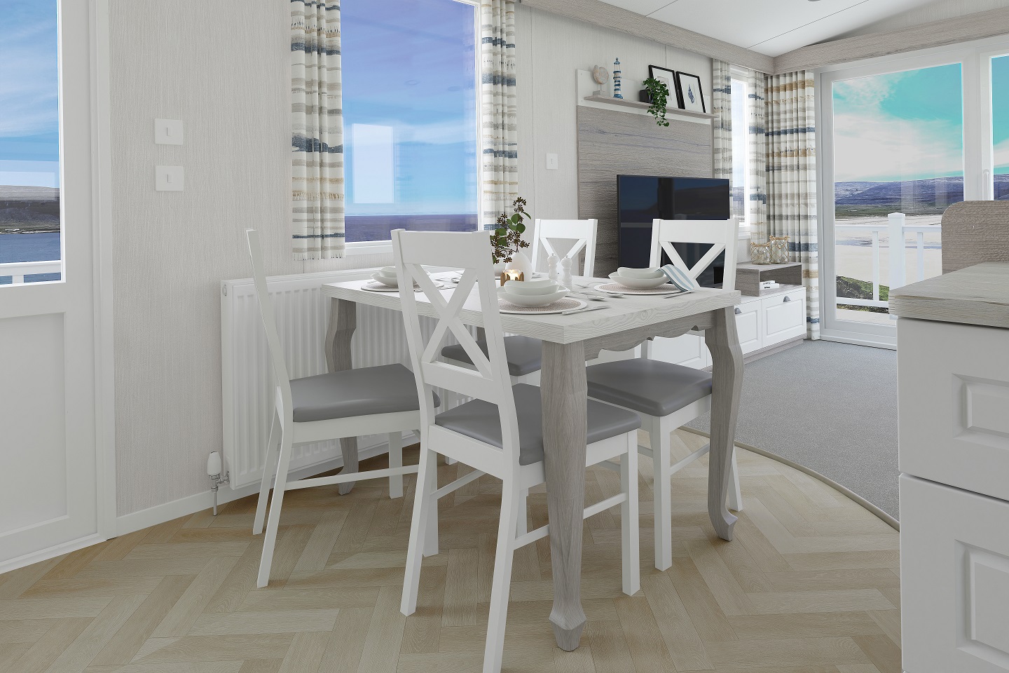 Swift Ardennes Coastal: New Static Caravans for Sale, Bamburgh, Northumberland Image 1