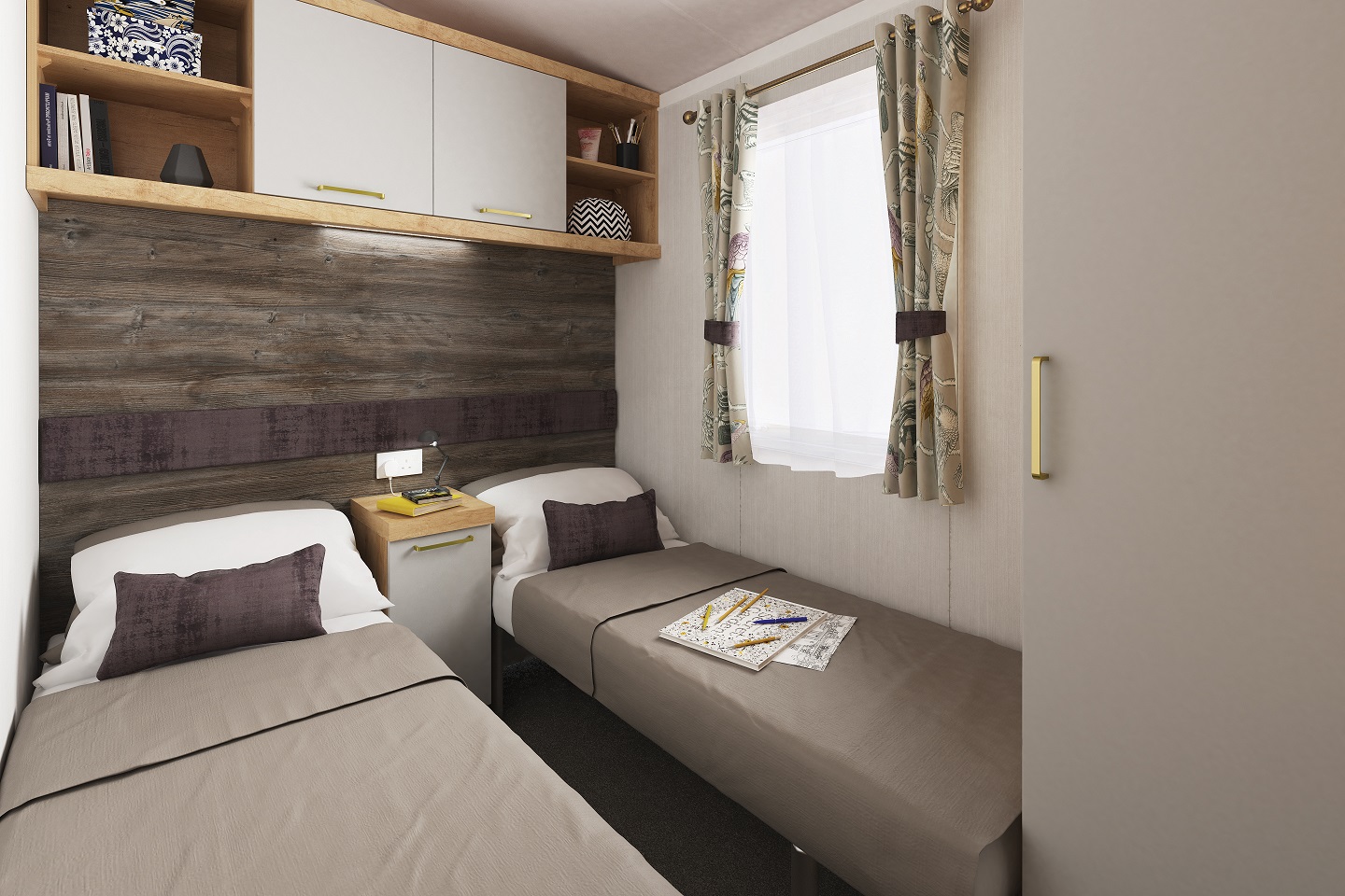 Swift Bordeaux ES: New Static Caravans for Sale, Cottonshopeburnfoot, Northumberland Image 3