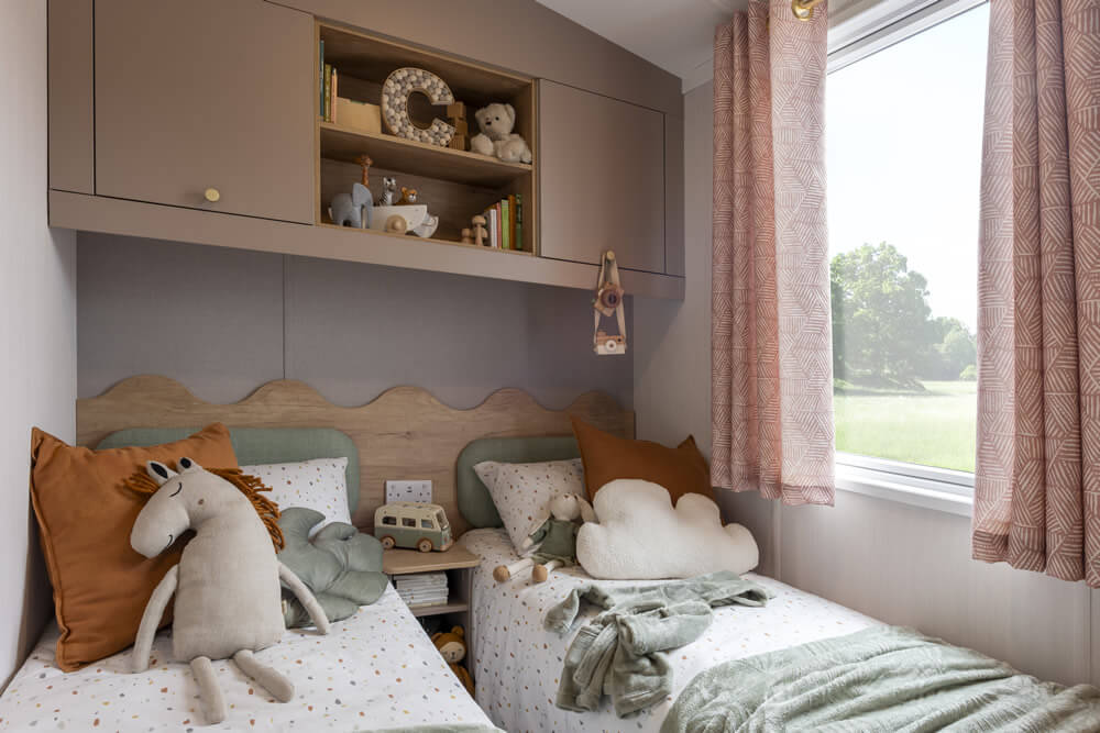 2026 Swift Burgundy 36x12 2 Bed | New Holiday Home | Adderstone Image 2